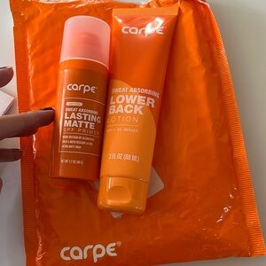 Brand new Carpe items!